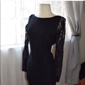 Long Sleeve Lace Dress